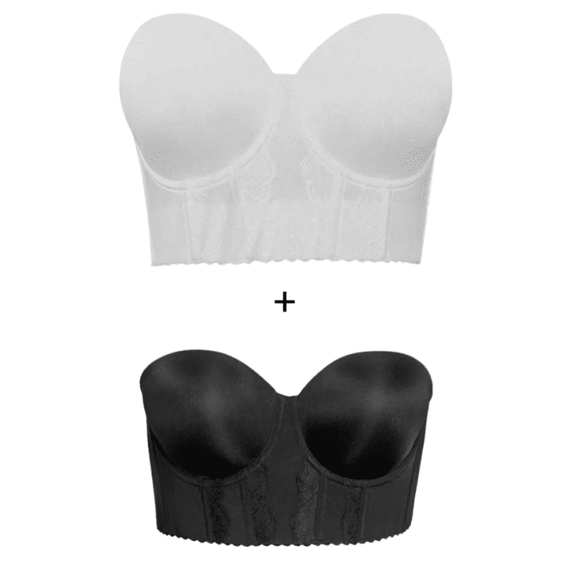 Kit 2 Sutiãs Corset Modelador + Alças Removíveis Grátis