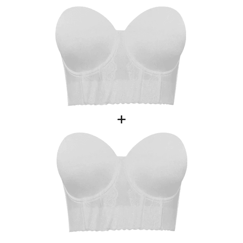 Kit 2 Sutiãs Corset Modelador + Alças Removíveis Grátis