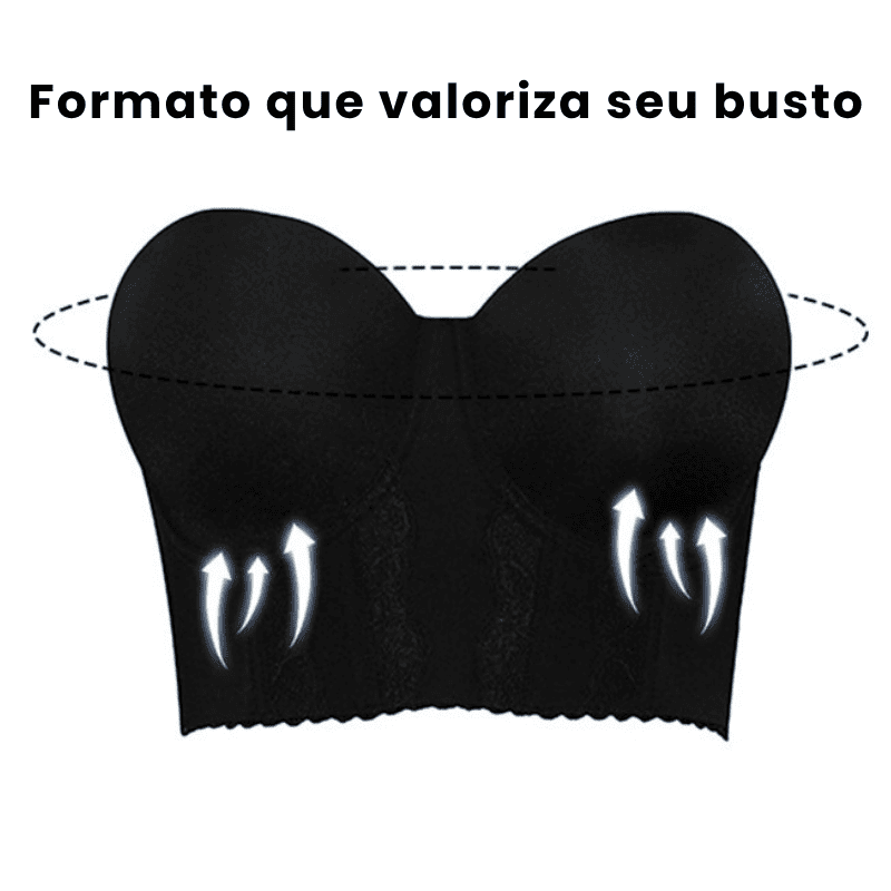 Kit 2 Sutiãs Corset Modelador + Alças Removíveis Grátis