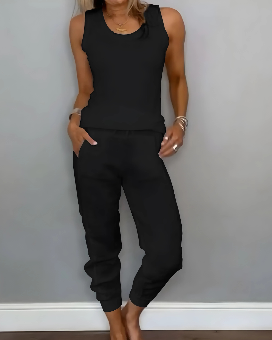 Conjunto Casual Flórida - Algodão Premium (Estilo Europeu)